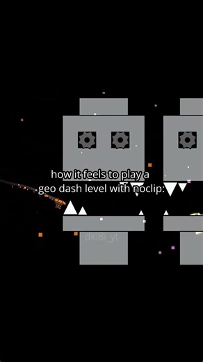 geometry dash noclip be like #geometrydash #shorts #meme