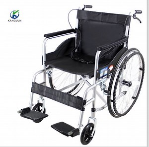 [Hot Item] Foldable Backrest and Handle Brakes with Rehabilitation Medical Wheelchair