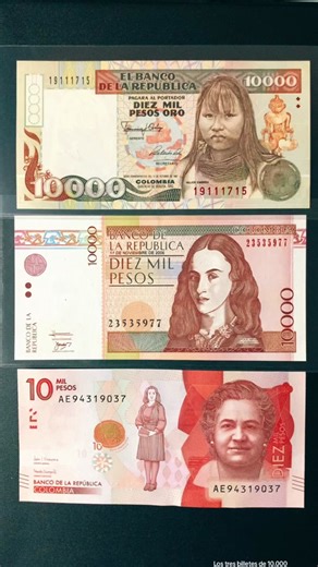 Los billetes de 10.000 pesos en Colombia: historia y colección