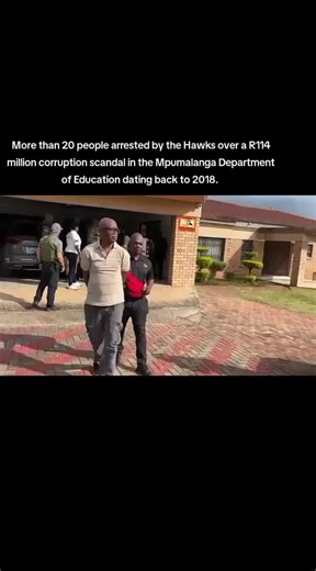 Hawks Arrest Over 20 in R114 Million Education Corruption