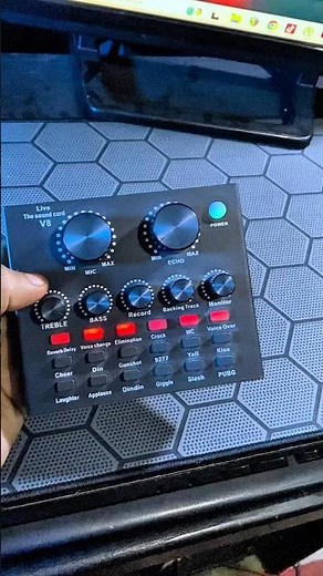 How to Use the V8 Sound Card to Record and Stream #v8 #soundcardv8 #v8sound #soundstream