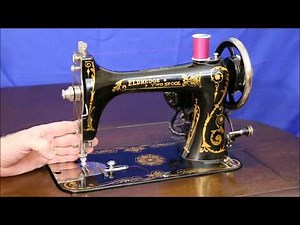 How To Thread An Antique Eldridge Sewing Machine