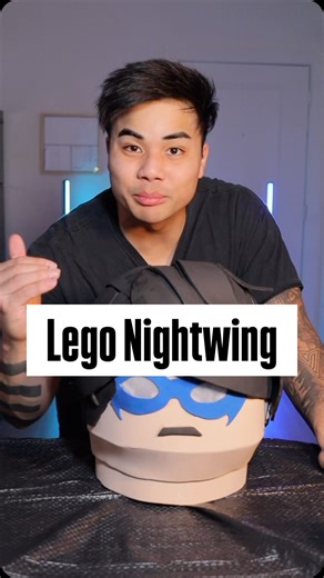 𝑪𝑹𝑰𝑺𝑷𝑶 on Instagram: "Finished my lego nightwing!!! #cosplay #lego #nightwing #batman #redhood #reels #halloween"