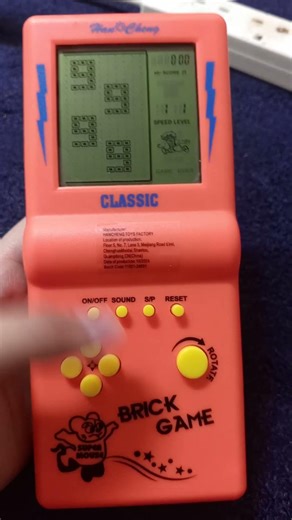 brick game console how to play and starts sound