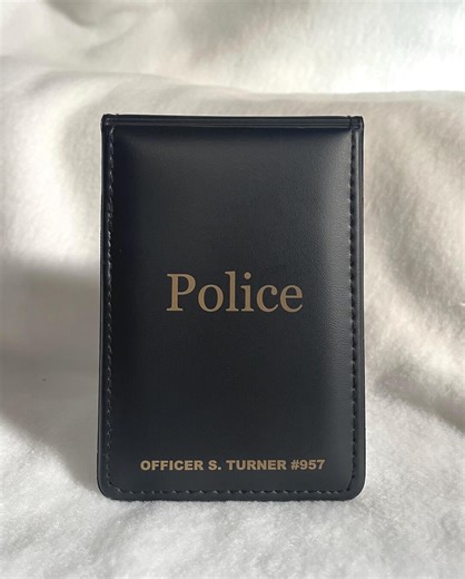 POLICE NOTEPAD Personalized, Engraved Police Notebook for Patrol, Police Academy Graduation Gift, Police Officer Gift, State Trooper Gift - Etsy