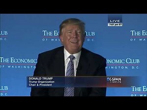 Interview: David Rubenstein Interviews Donald Trump at the DC Economic Club - December 15, 2014
