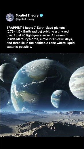 The largest exoplanet system has seven Earth sized worlds