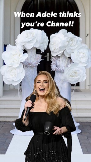 35K views · 90 reactions | When Adele thinks you’re Chanel! 朗 We did an exclusive event in Miami and Adele was enamored by our Living Roses, she approached us to ask if we were Chanel! Book our exclusive Kikimora Living Roses™ and our other upscale entertainment to elevate your event today. ❤️ Book for your event: https://kikimorastudio.com/ License our exclusive art: https://licensing.kikimorastudio.com/ | Kikimora Studio | Facebook