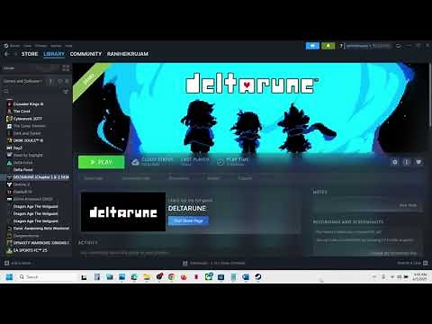 DELTARUNE: Where Is The Save Game Files Located On PC