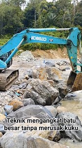 32K reactions · 113 shares | Tips cara mengangkat batu besar tanpa merusak kuku bucket excavator, #vod #tips #jangkauanluas #fypviral | Risal Lumbantoruan | Facebook