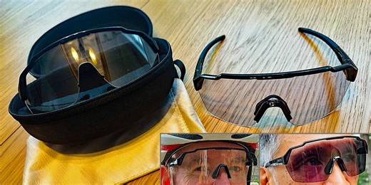 Smith Shift Split MAG Sunglasses with ChromaPop-Photochromic Lens Review - PezCycling News