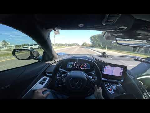 DRIVING POV: 2025 Corvette C8 – Highway ASMR Drive | Pure Exhaust & Speed