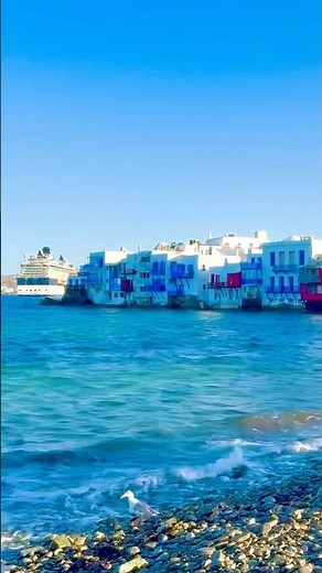 Mykonos , Greece 🇬🇷 The little Venice 🌊⛱️🏖️🏝️☀️