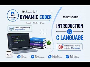C Language Tutorial for Beginners | Introduction to C | Part 1