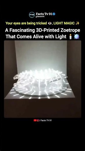 This 3D-Printed Object Comes Alive With Light 😳