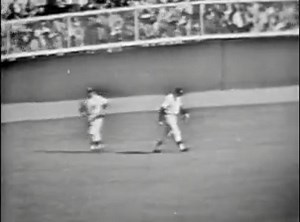 Mantle's great catch in center