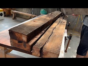 Preserving Heritage: Breathing New Life into Railway Sleepers with an Impressive Furniture Makeover
