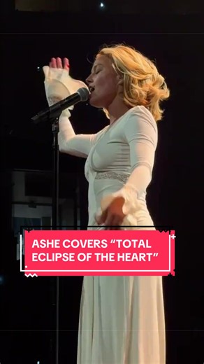 Ashe covering “Total Eclipse of The Heart” just blew our minds 🤯⭐️ Via: @andy 💋