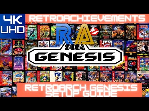 [4K] RetroArch Genesis RetroAchievements Full Setup Guide 2025 (Sega Genesis) PC