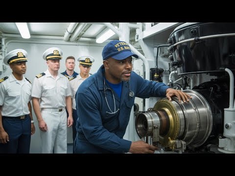 Ship’s Engine Baffles Experts But Retired Navy Veteran’s Genius Fix Stuns Admiral and Crew Instantly