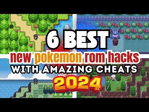 6 Best New Pokemon ROM Hacks with Amazing Useful Cheats [2024 Edition] 💯🔥💥 #pokemon #cheats #romhack