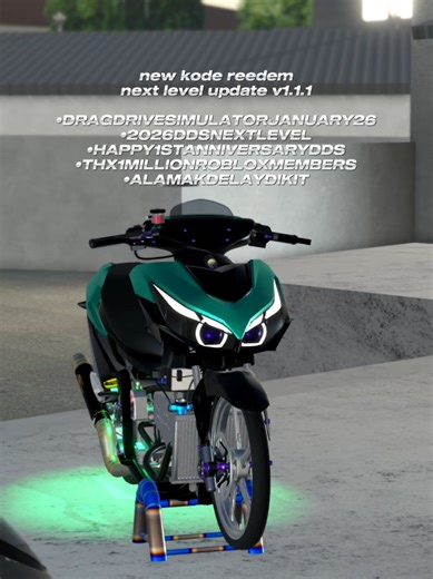 Code Redeem Terbaru untuk Drag and Drive Simulator v1.1.1