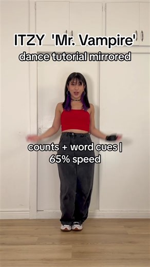 ITZY 'Mr. Vampire' Dance Tutorial: Counts, Cues, & Mirrored
