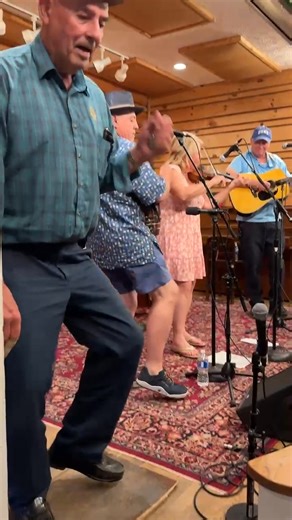 Friday Night Jamboree at The Floyd Country Store! Always fun when the Leftover Biscuits are in the house! featuring C.T. Janney on feet percussion! | The Floyd Country Store