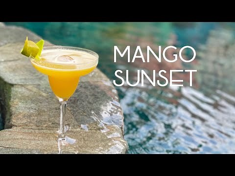 MANGO SUNSET || Tequila & Mango Make the Perfect Summer Cocktails!