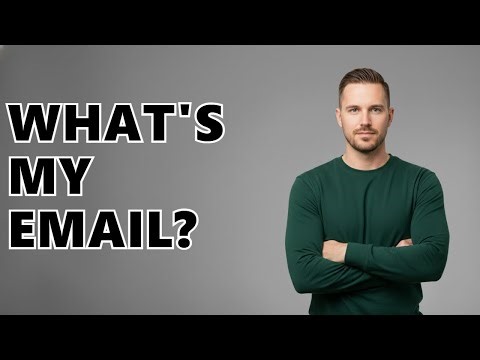 How Do I Find Out My Outlook Email Address?