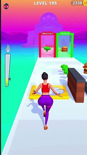 😂💥 Grow Your Butt 😜🍑🤣 Fight a Rival! Twerk Run 🏃‍♂️ Fun Android Gameplay #shorts Part 200