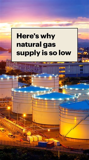 It’s crunch time for natural gas this summer as low inventories and booming power demand collide. Here’s what’s driving the supply squeeze — and who stands to gain or lose. Watch the full video at the link in our bio. | MarketWatch