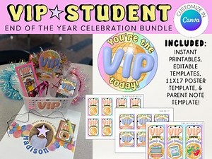 End of Year Celebration for Students | VIP Student Celebration | Classroom Fun