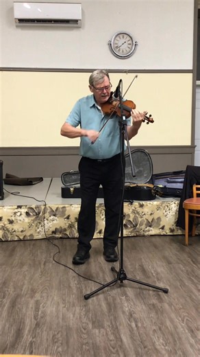 1.8K views · 29 reactions | Oct 8. Fiddle jam. Bring your fiddle, play your favourite tune, or play along with the crew. Here’s Norman. You have to love the titles of fiddle tunes. This one is “Buck Wheat Batter” | Miramichi Fiddlers | Facebook