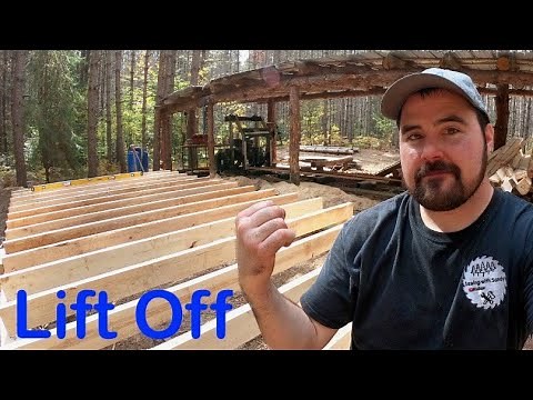 Making My Sawmill Shed Level and Square | Sawmill Shed Build - Episode 2
