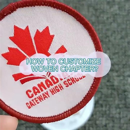 🎯 HOW TO CUSTOMIZE WOVEN PATCHES? #CustomPatches