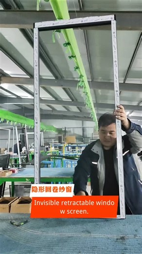 screenwindow on Instagram: "Invisible roll-up window, light and breathable. Your preferred window screen.#qiangning #screenwindow"