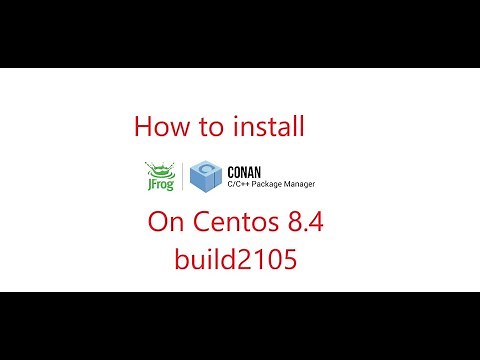 How To Install PHYTON3 , PIP3 and CONAN on Centos 8.4build2105