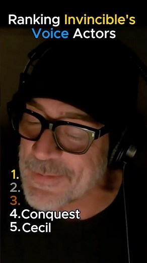Ranking INVINCIBLE'S Voice Actors #invincible #shorts #comic #actors