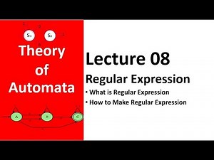 How to Make Regular Expression In Theory off Automata Lecture 08 | Theory of Automata Tutorial