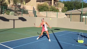 Scrolling through some forehand drills 👊🏼 | Alizé Lim