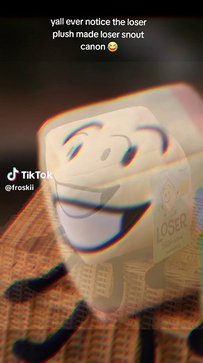 Loser Plush and Canon Snouts in BFDI