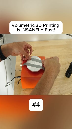 Volumetric 3D Printing Is INSANELY Fast!