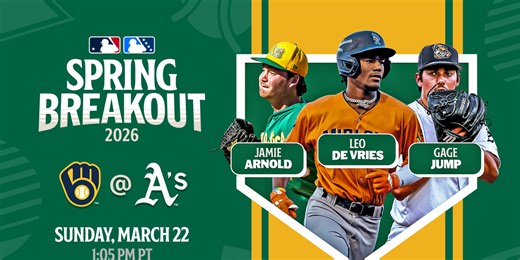 What you need to know for A's Spring Breakout game (1 p.m. PT)
