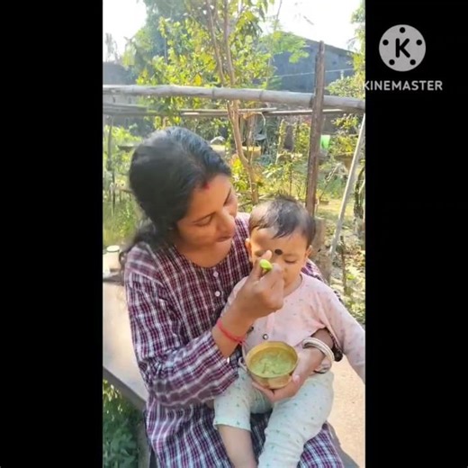 Avocado & Banana Baby food recipe#shorts