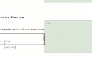 SQL ZOO习题练习讲解