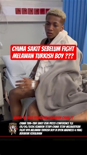CHIMA SAKIT SEBELUM FIGHT DI BYON‼️ #byonmadness #byoncombat #turkishboy #sakit #kingchima #clankk