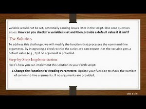 How to Determine if a Variable is Set in gforth