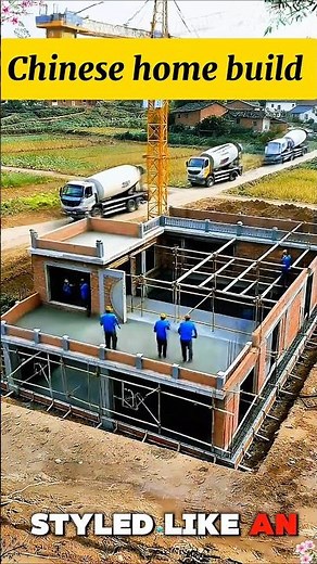 Building a Stunning Chinese-Style House | Real Construction Footage