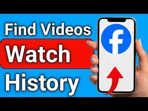 How to Find Videos Watch History On Facebook